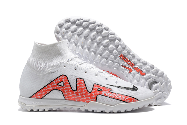 Assassin 15th generation high-top fully knitted waterproof MD air cushion grass spike football shoes