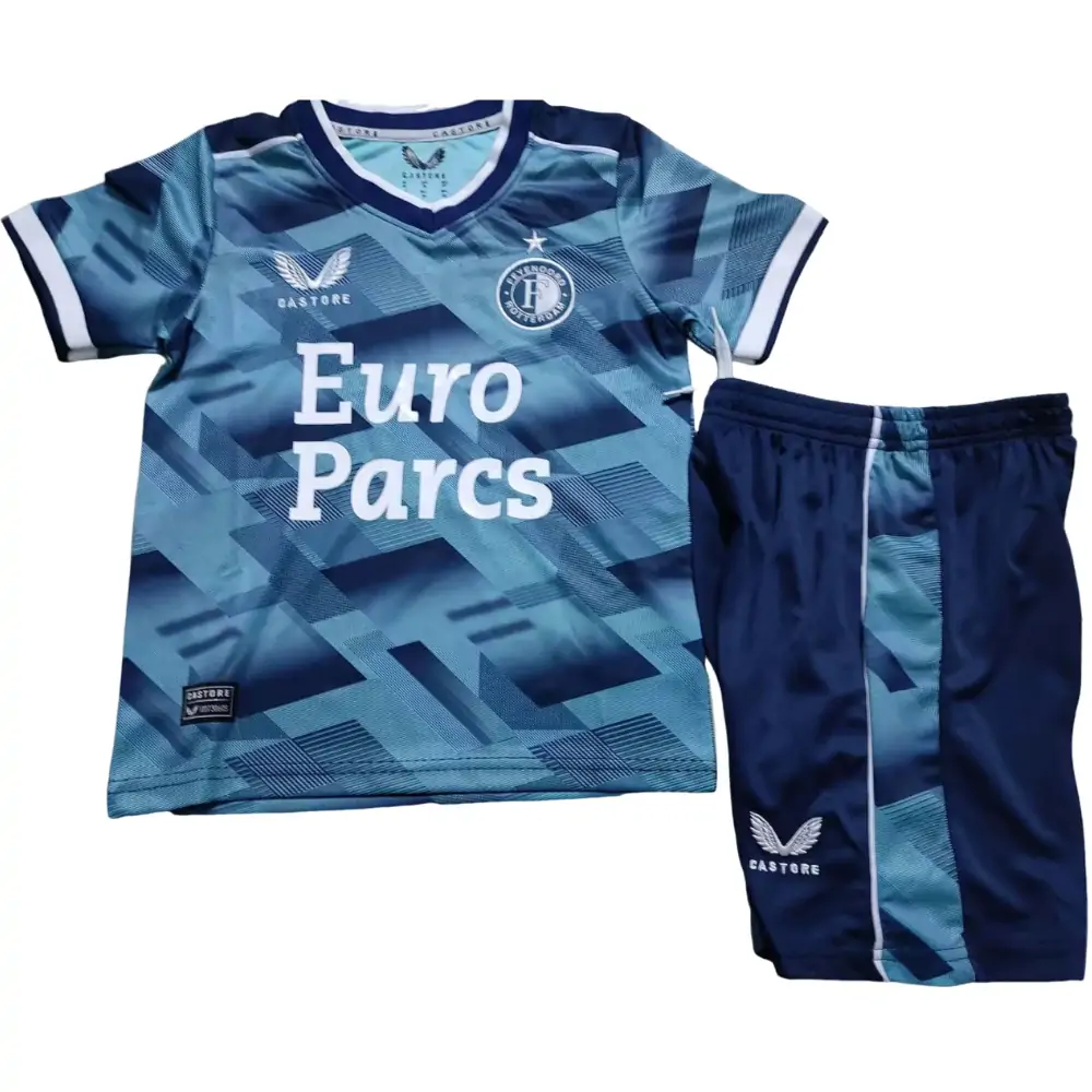 2023/2024 Feyenoord Rotterdam Away Football Shirt 1:1 Thai Quality Kids Size
