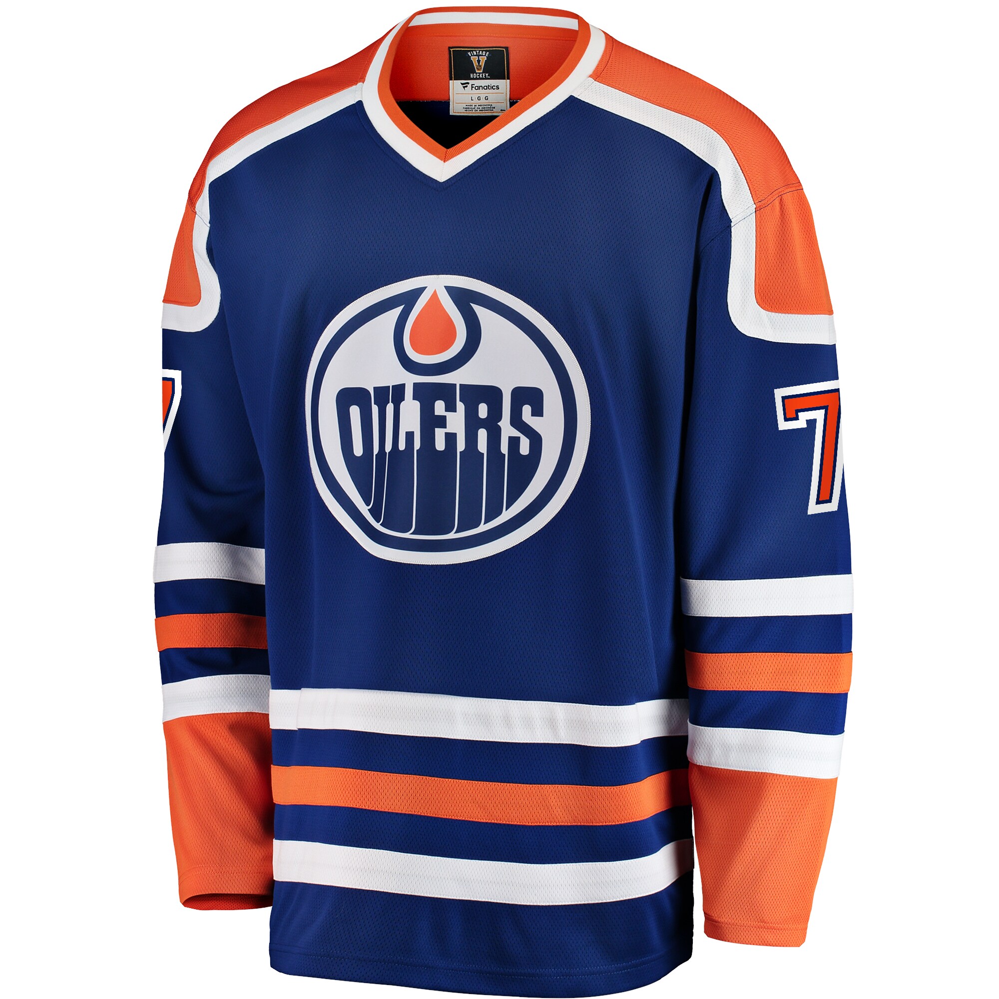 Paul Coffey Edmonton Oilers Fanatics Premier Breakaway Retired   Jersey – Blue