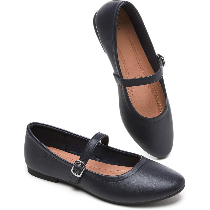 Women's Mary Janes Flats Shoes Ballet Flats