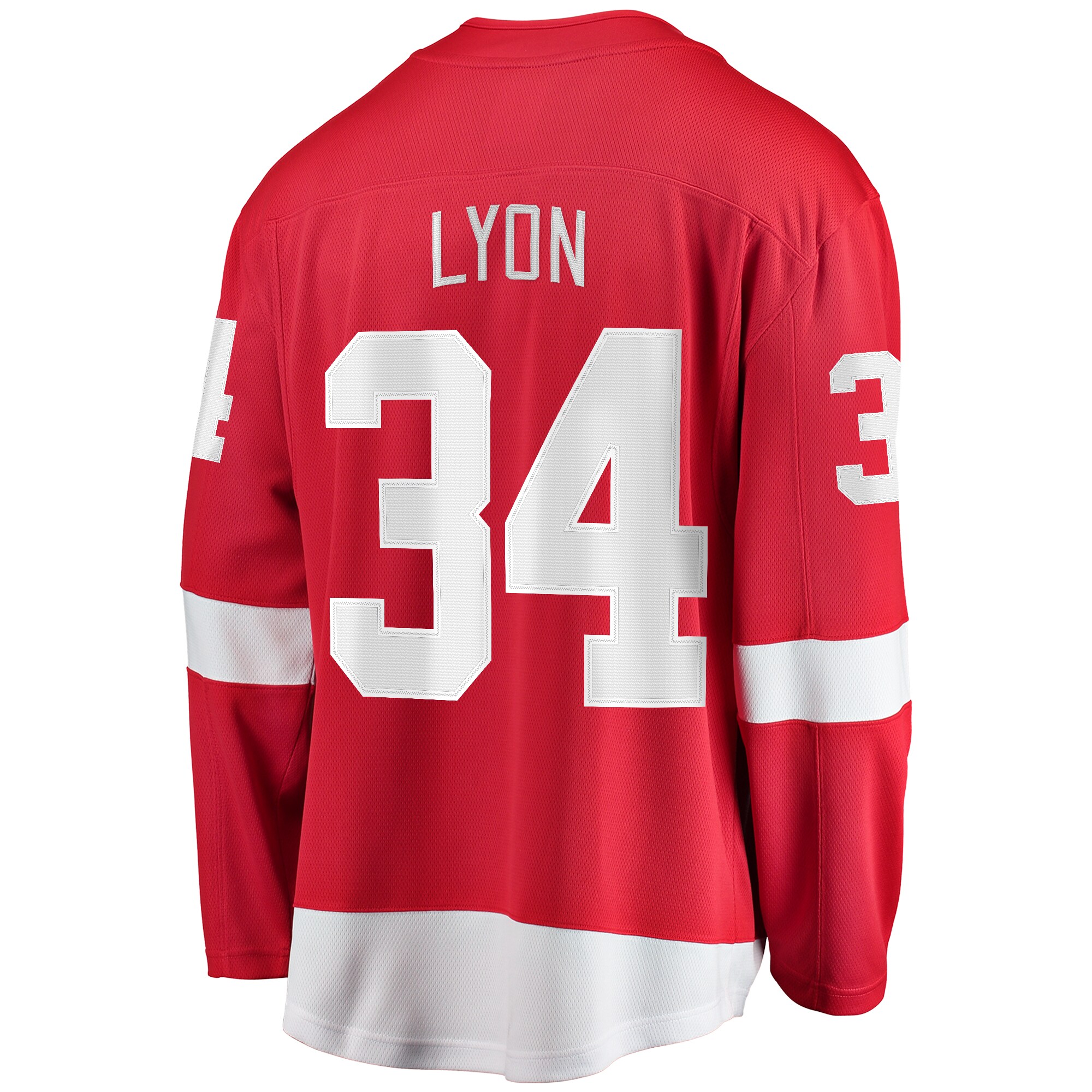 Alex Lyon Detroit Red Wings Fanatics Home Breakaway Jersey – Red