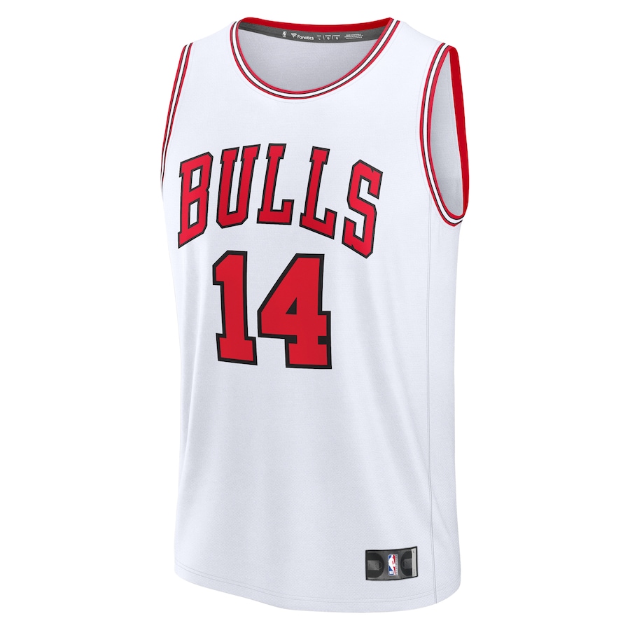 Youth Chicago Bulls Matas Buzelis Fanatics White Fast Break Replica  Jersey - Association Edition