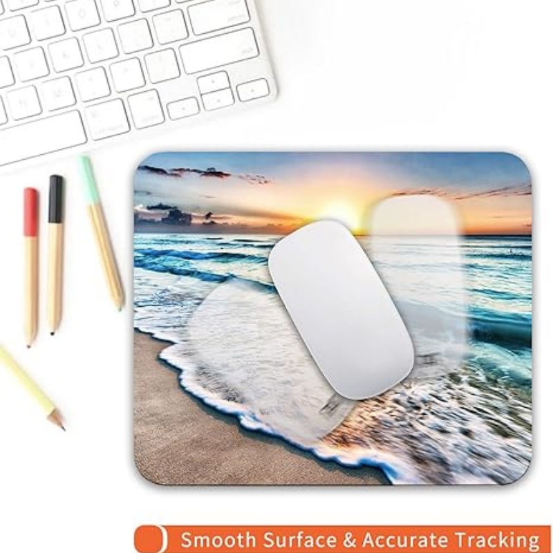 PADARTISAN Square Mouse Pad, Personalized Premium-Textured Custom Mouse Mat Design