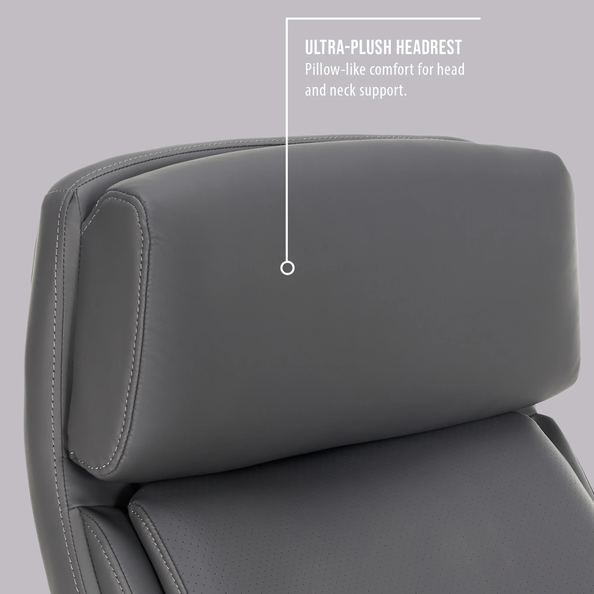 Shaquille O'Neal Cenzo Ergonomic Big and Tall Office Chair ,Flip-Up Arms PureSoft Upholstery High-Back Desk Chair with 400 lb Capacity, Black
