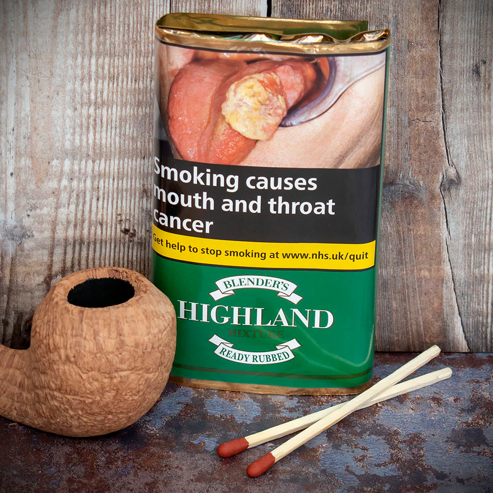 Blender's Highland Mixture Ready Rubbed Pipe Tobacco (Whisky) - 40g Packet