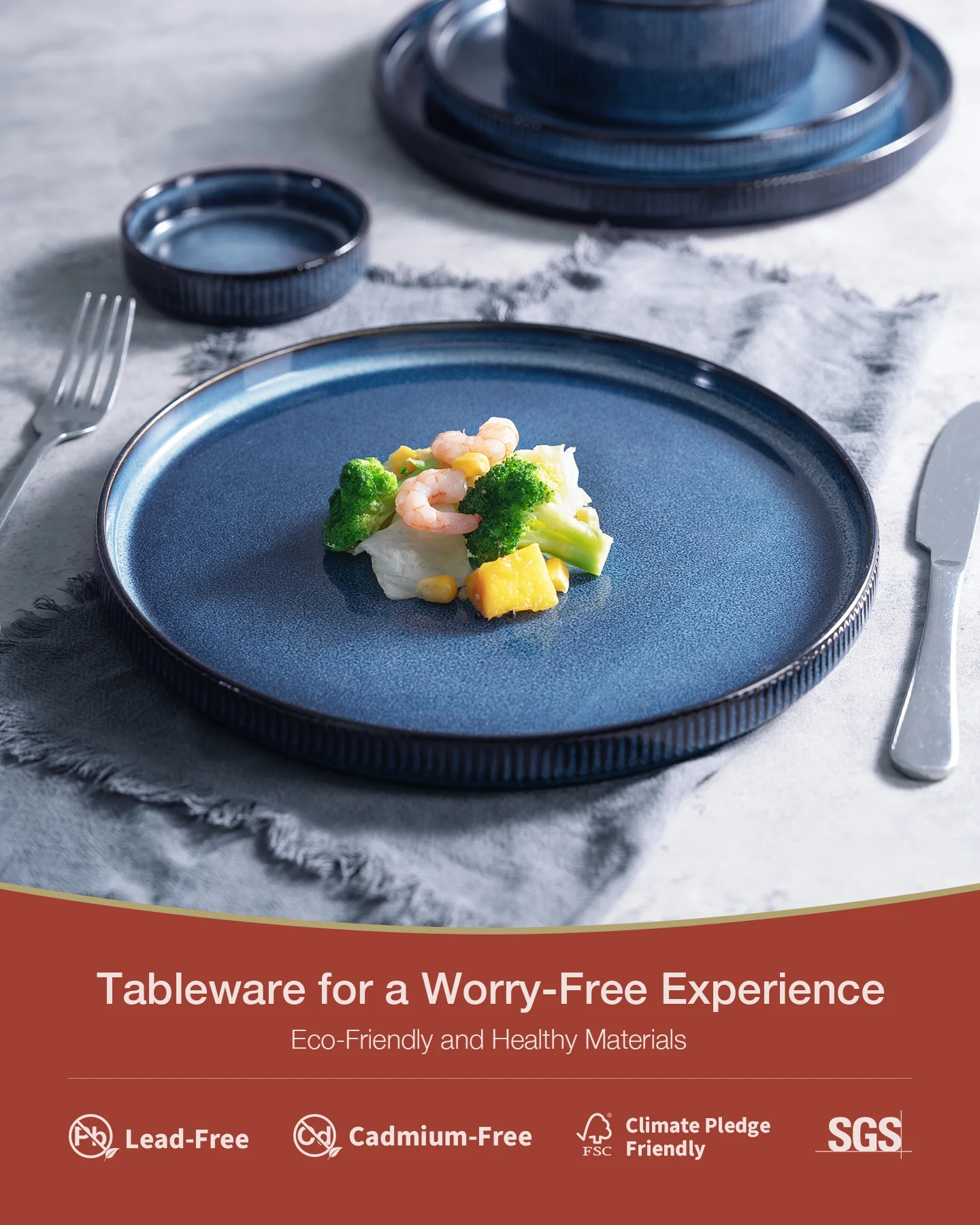 Famiware Star Stoneware Dinnerware Sets, Plates and Bowls Set for 4, 12 Piece Dish Set, Cappuccino White