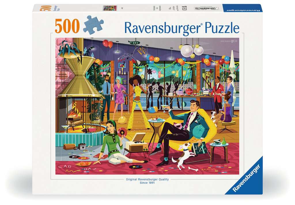 Jazzy! Party Time – 500 Piece Jigsaw Puzzle (Ravensburger)