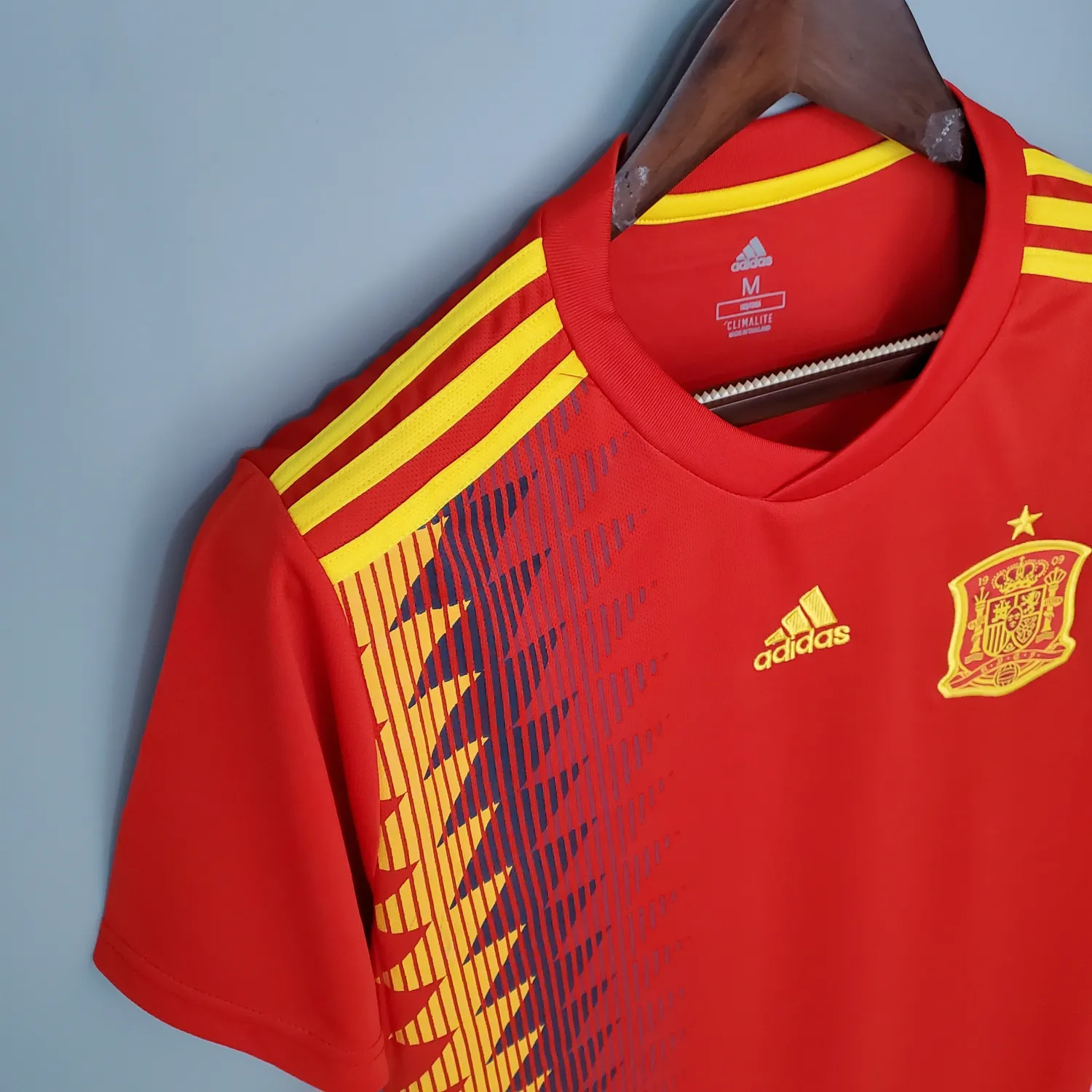 2018 Spain Home Retro Jersey