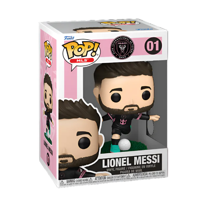Funko Pop! Lionel Messi Inter Miami CF Vinyl Figure #01