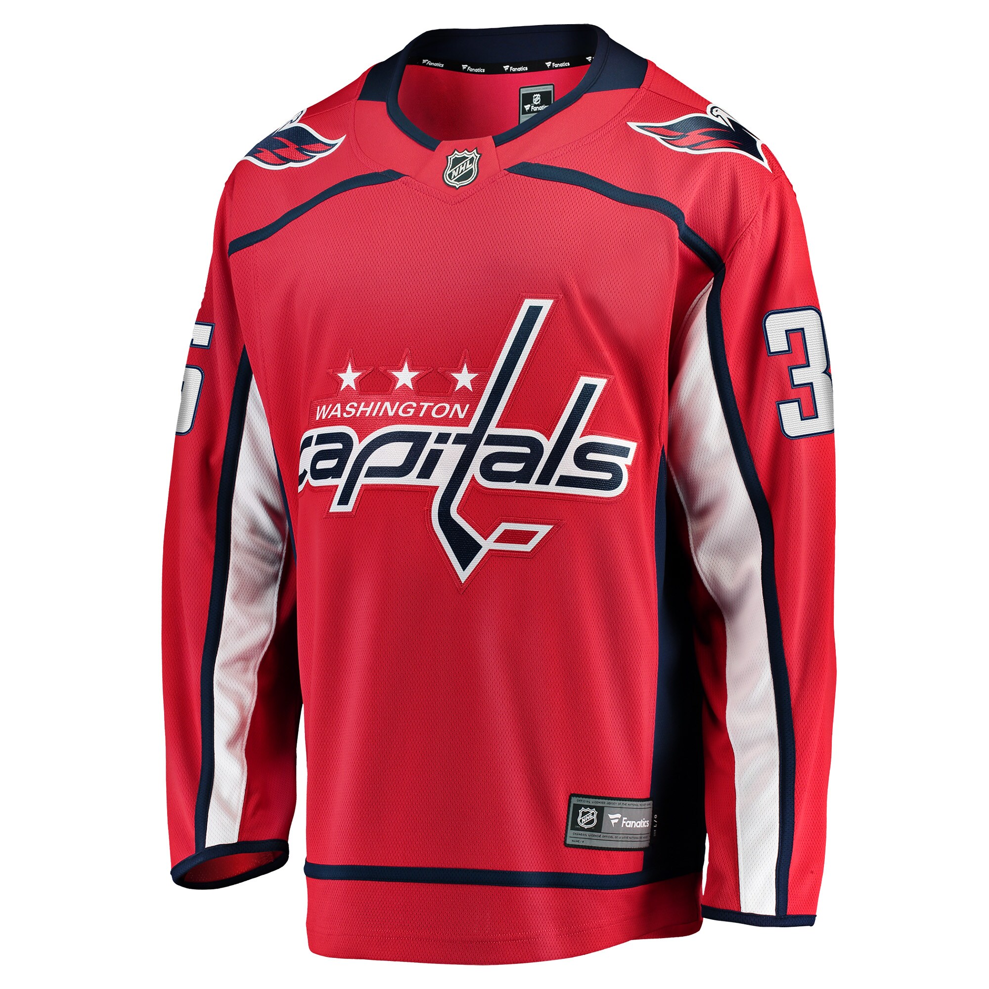 Darcy Kuemper Washington Capitals Fanatics Home Breakaway   Jersey – Red