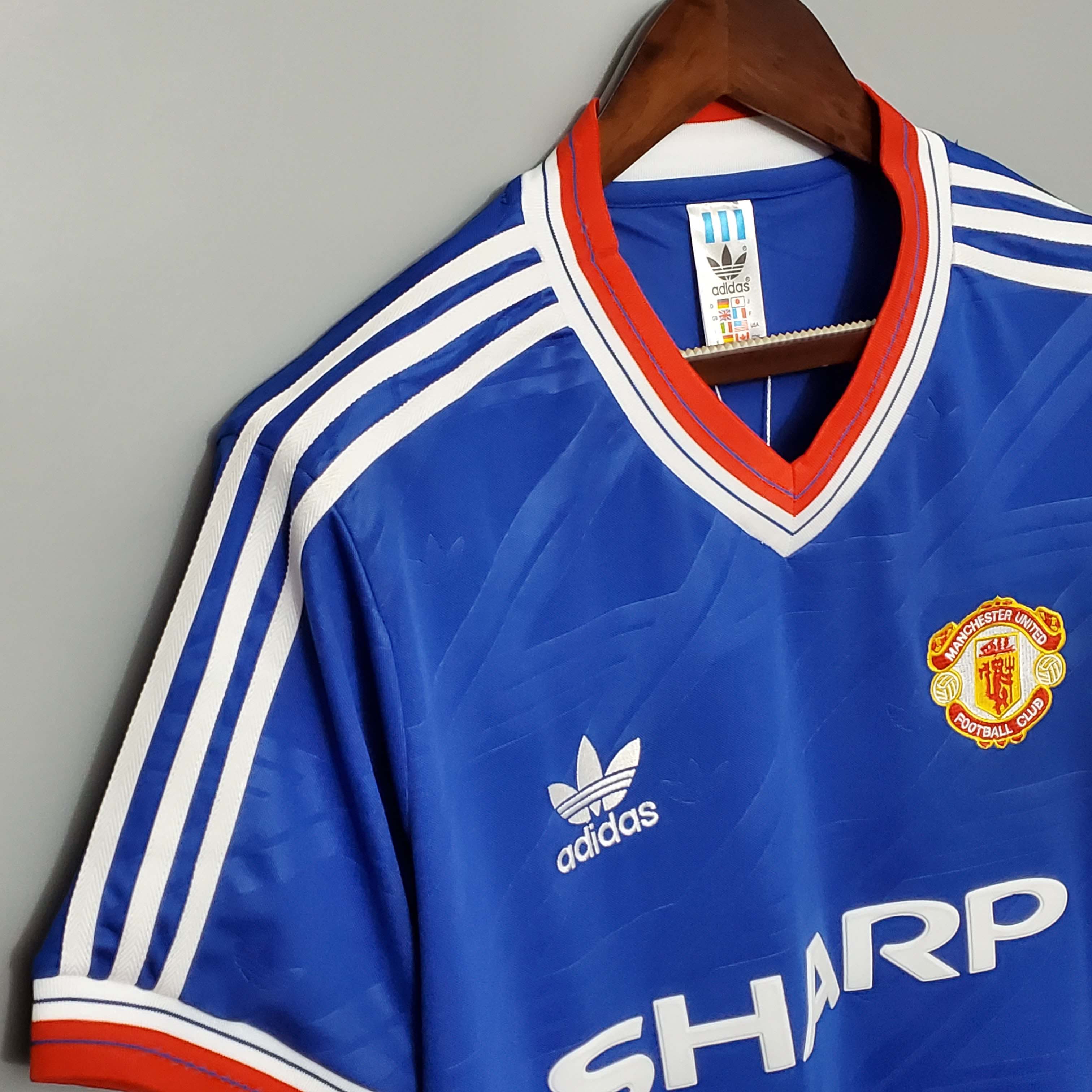 1986/88 Manchester United 2nd Away Retro Jersey 1:1 Thai Quality-Fans