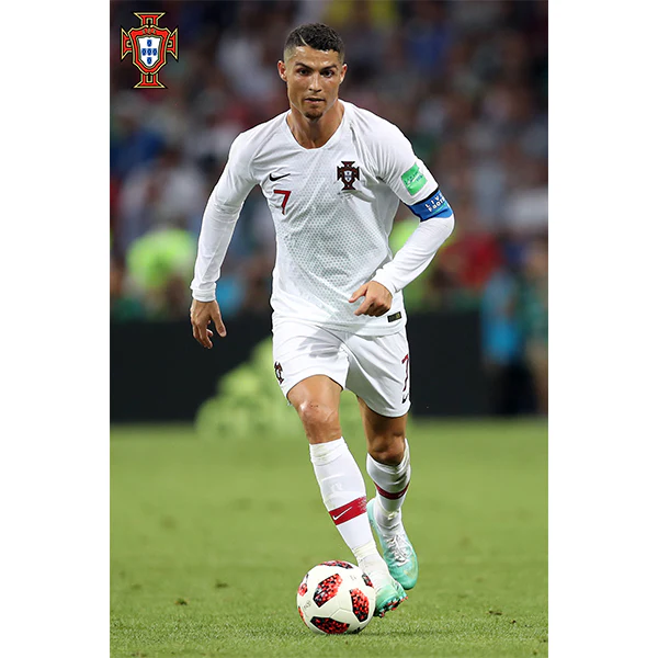 Portugal Cristiano Ronaldo Away Poster