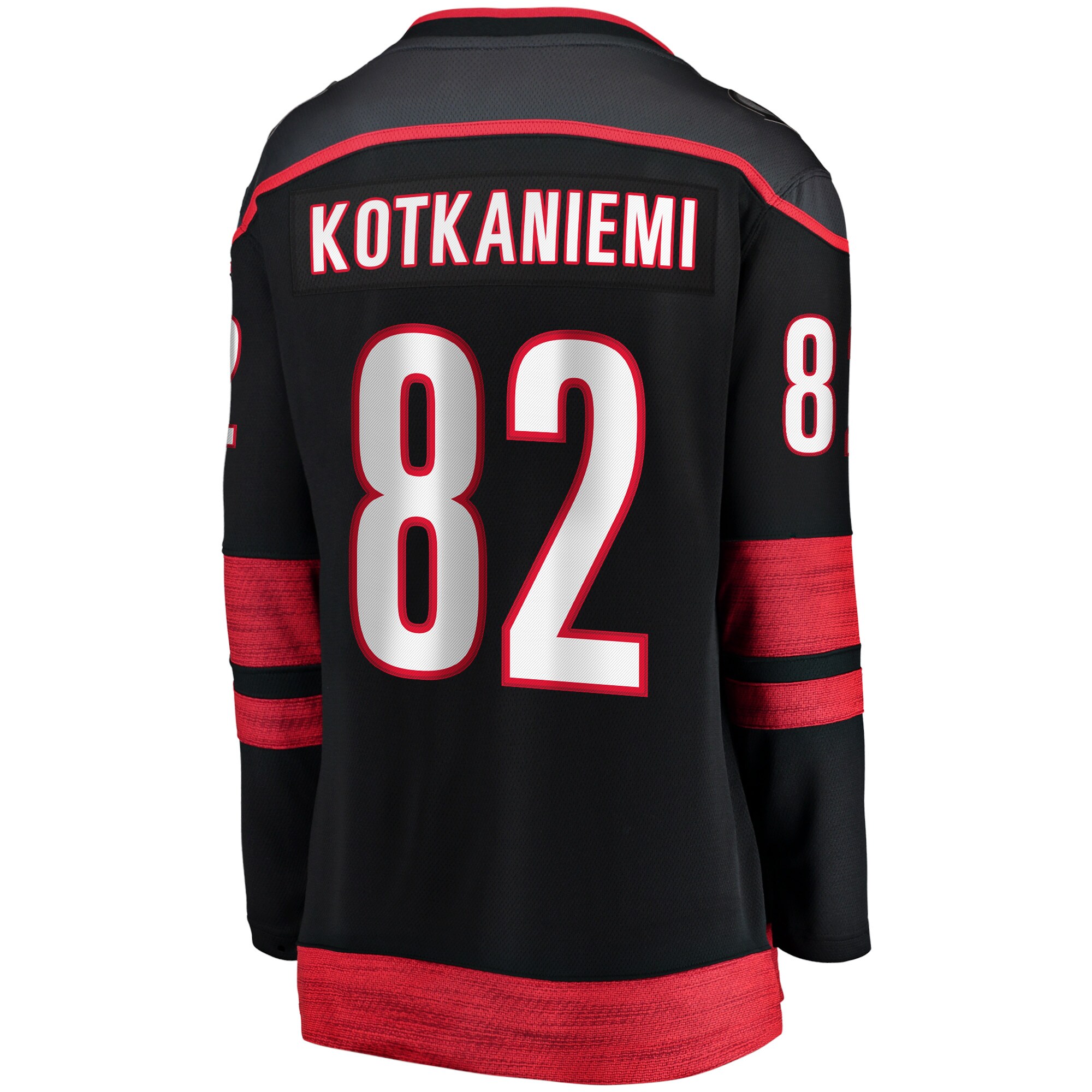 Jesperi Kotkaniemi Carolina Hurricanes Fanatics Women’s Home Breakaway   Jersey – Black