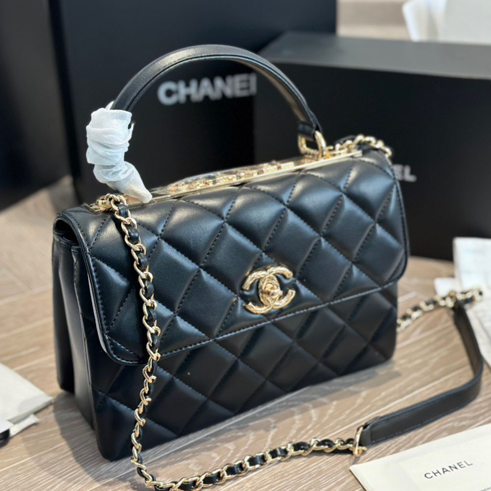 Chanel Trendy CC Relief Handle Bag