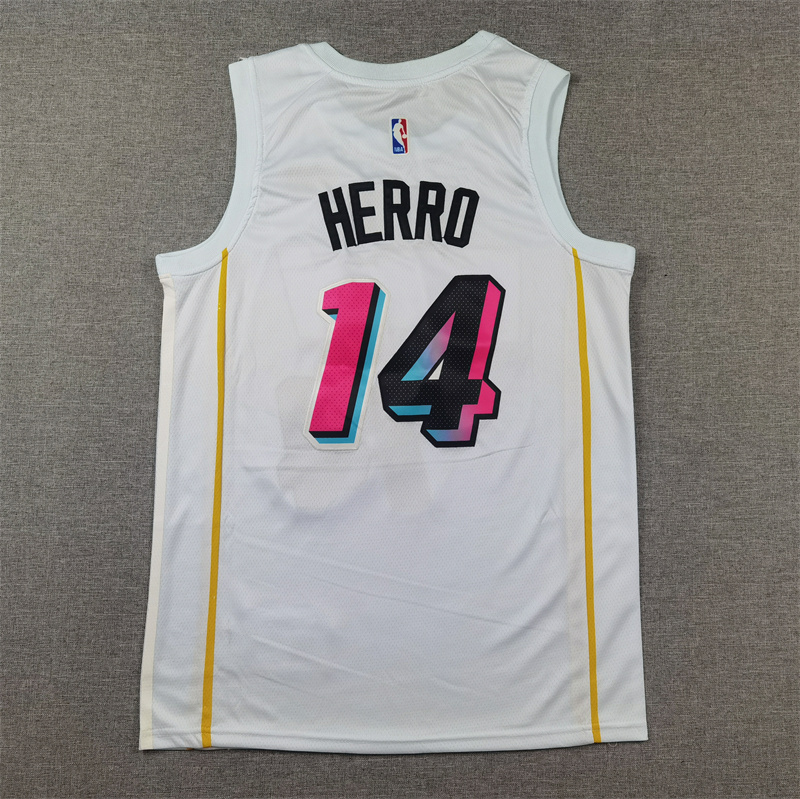 Unisex Heat 2024/25 Embroidered Swingman Jersey City Edition