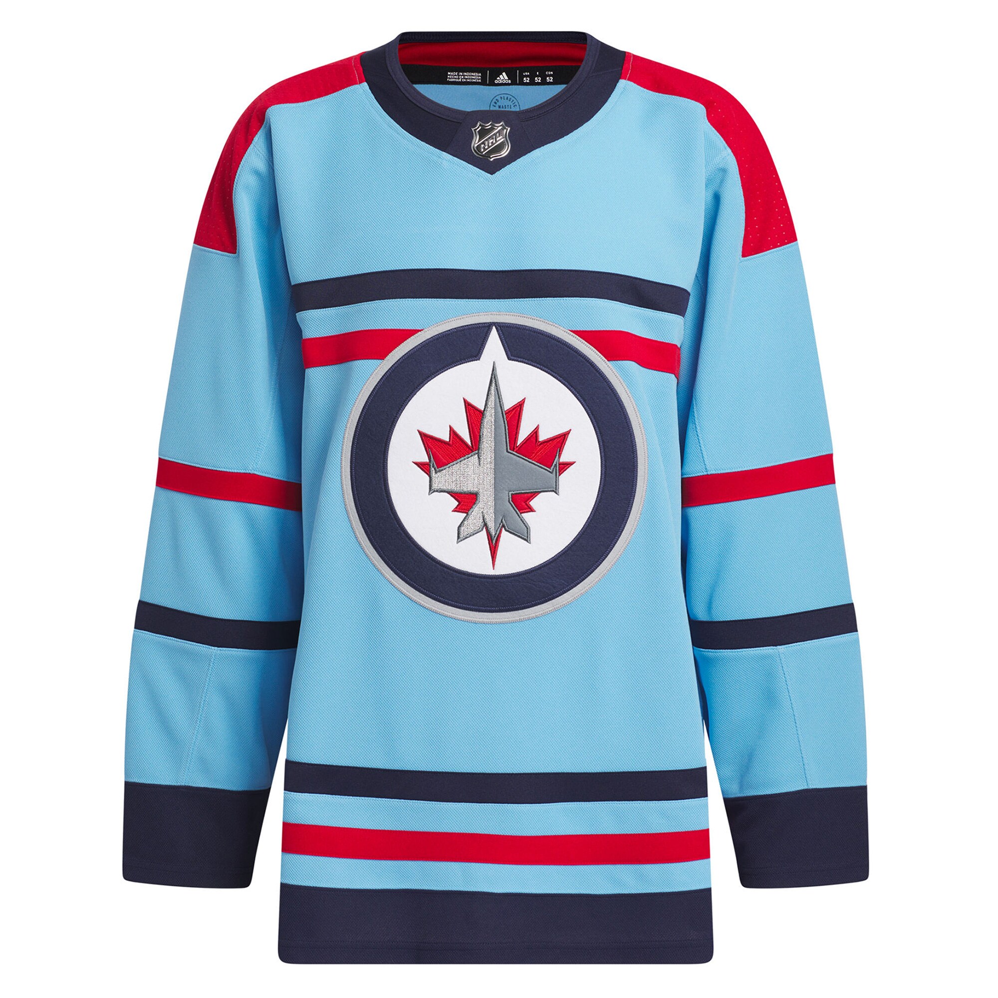 Winnipeg Jets  Anniversary Primegreen  Jersey – Light Blue