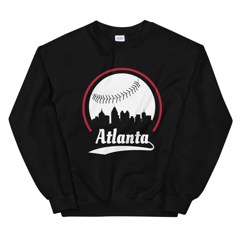 Unisex Atlanta Braves Baseball Crewneck Sweatshirt