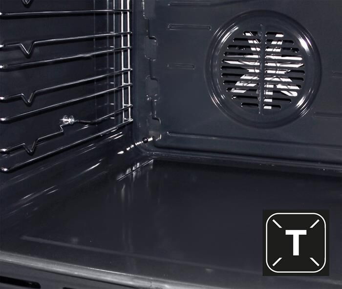 GLEM GAS - Cucina SA66TMI Classe A-Inox