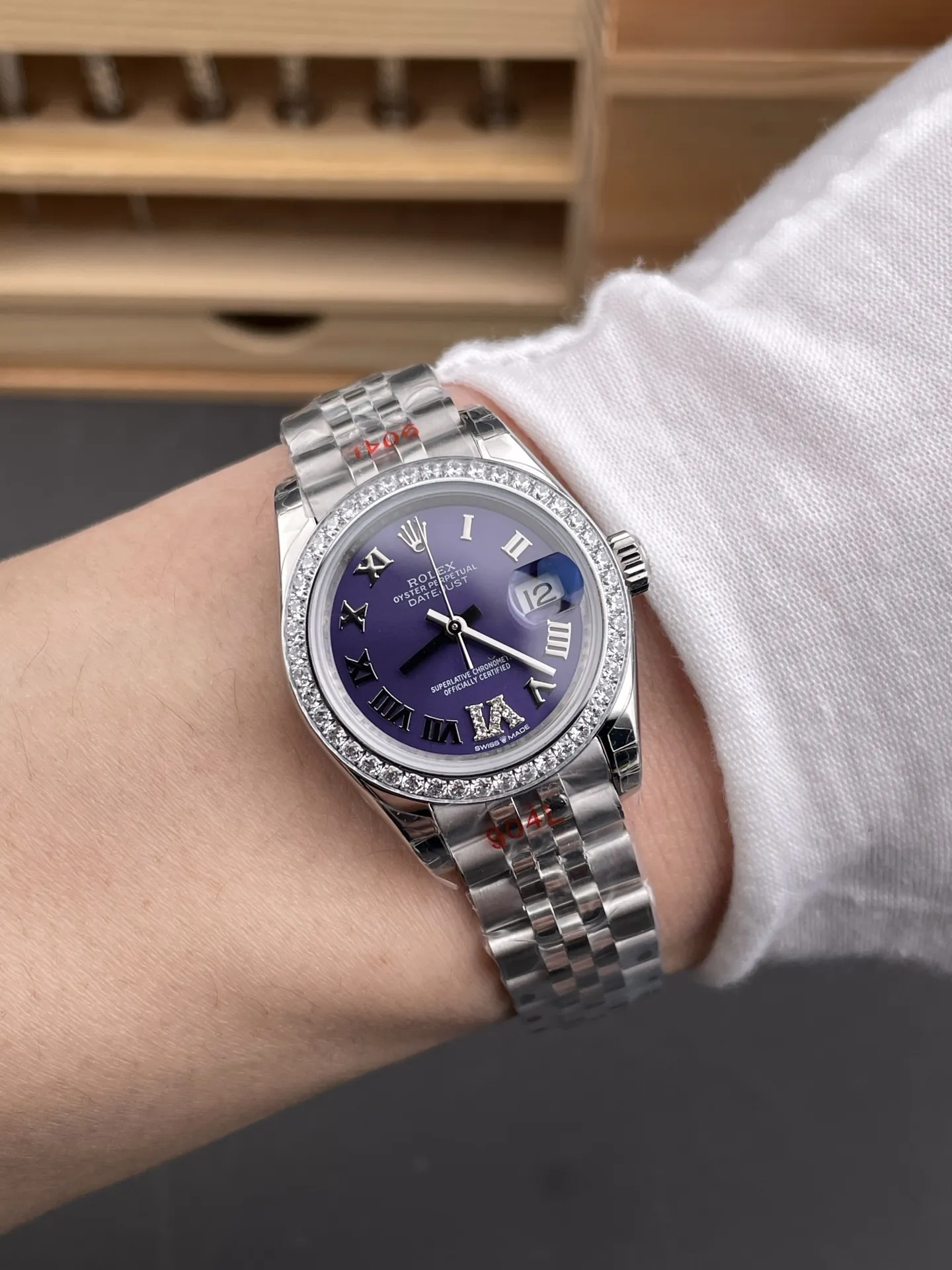 Rolex Datejust Diamond Bezel Ladies 28mm