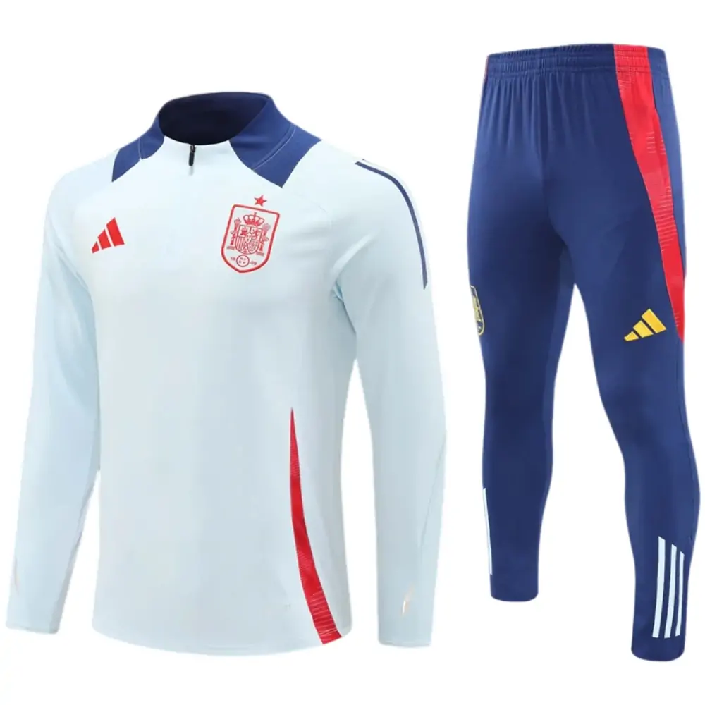 2024-25 New Season Spanish Light Blue Kids Training Jersey