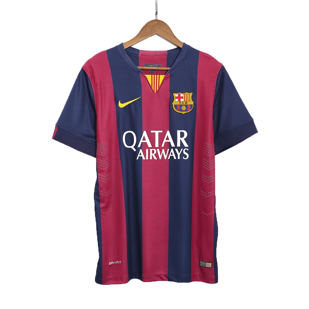 Barcelona 2014/15 Retro Home Soccer Jersey