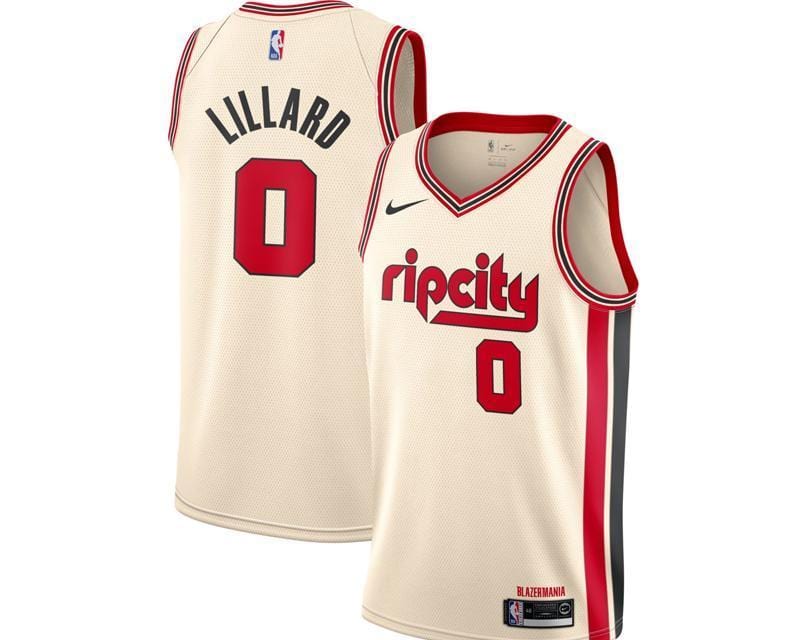 Damian Lillard Portland Trailblazers City Edition Jersey