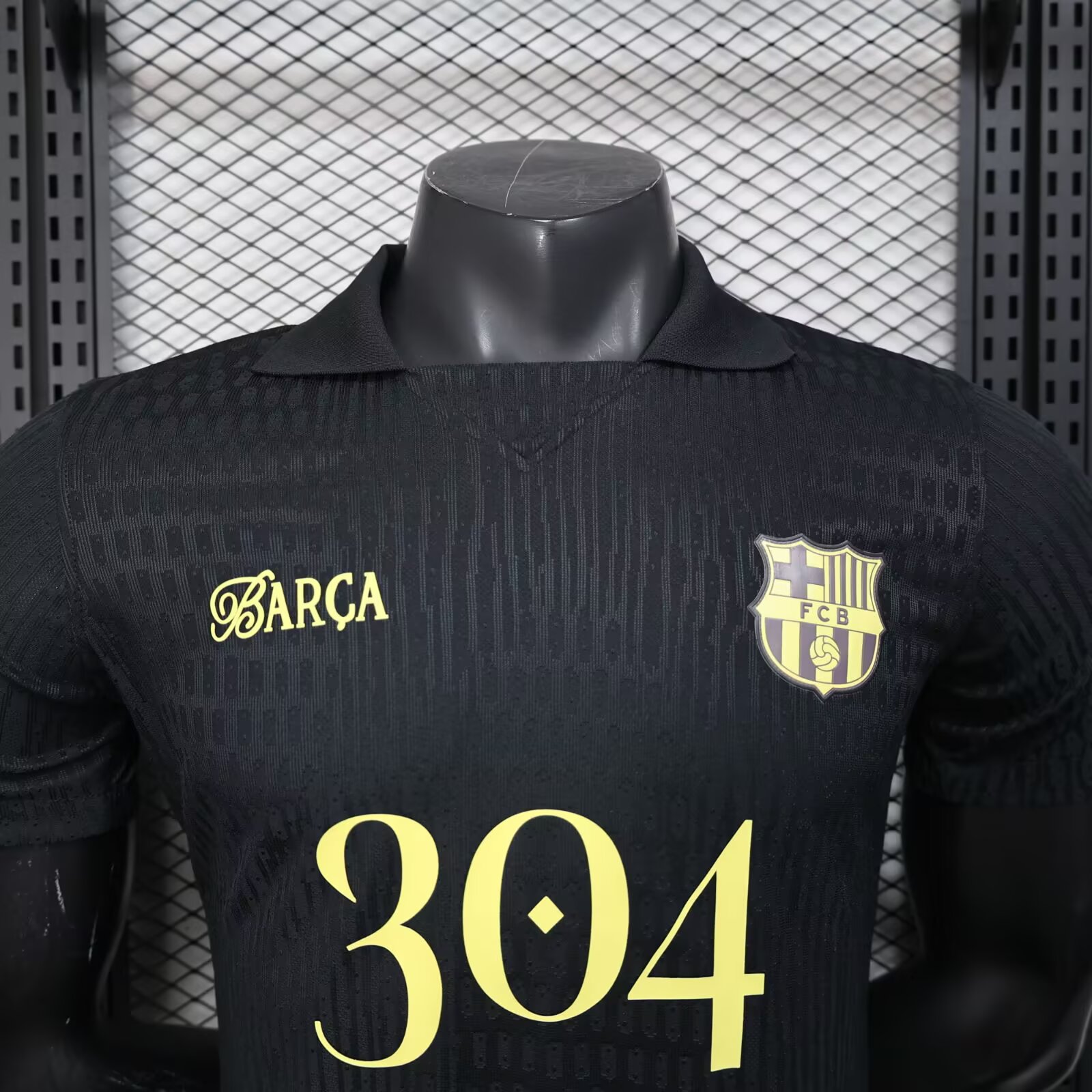 25-26 Barcelona 304 Black Jersey - Player Edition