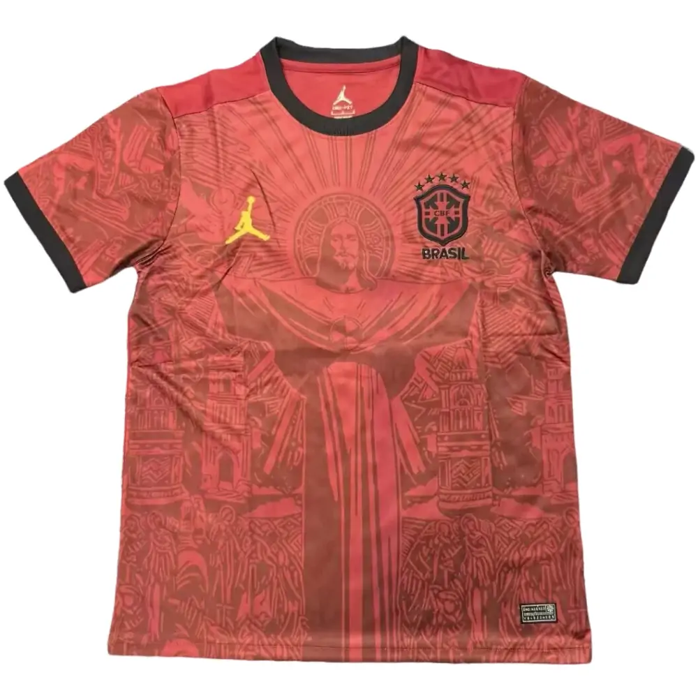 25-26 Brazil Special Edition Red Jersey - Fan Edition