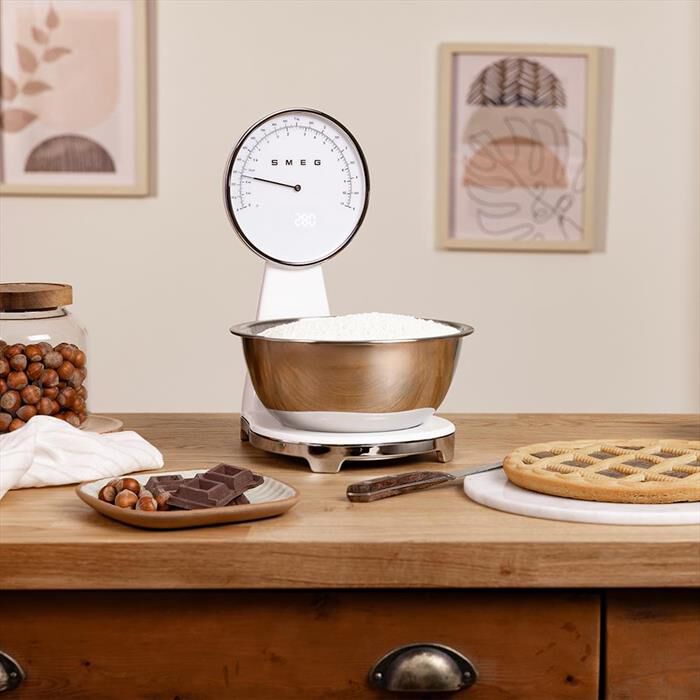 SMEG - Bilancia da cucina KSF01WHWW-Bianco
