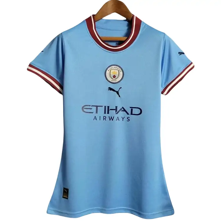2023/24 Manchester City Home Women's Jersey - Fans Edition