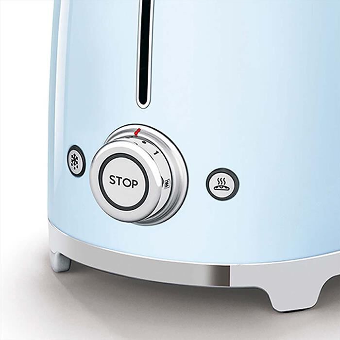 SMEG - Tostapane 50's Style  2x2 fette – TSF01PBEU-azzurro