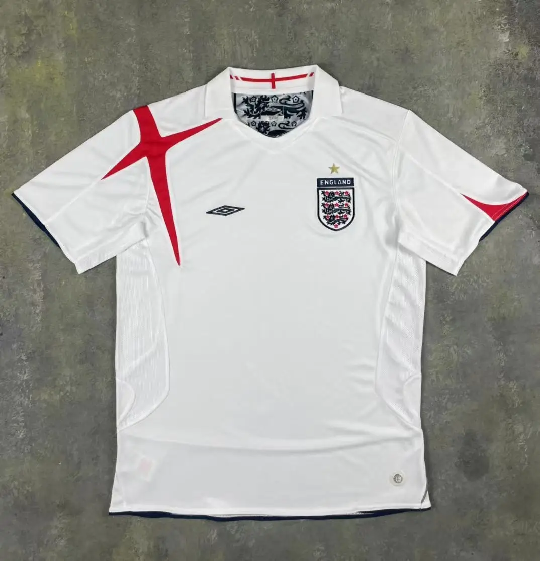 Retro England 2006 Home Football Jersey