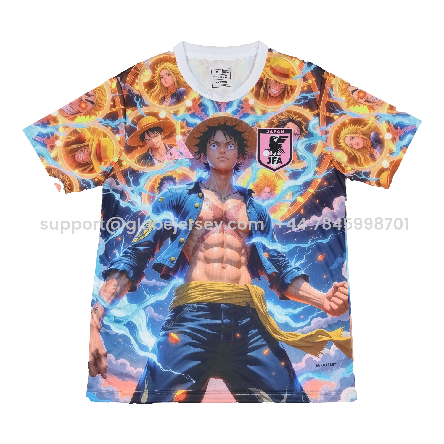 Japan 25-26 Muscle Luffy Jersey - Fans Version