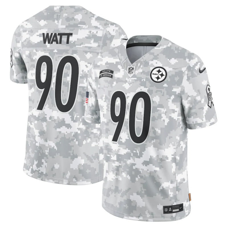 TJ Watt Pittsburgh Steelers Salute To Service 2024 Jersey