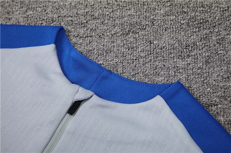 2024/25 Inter Milan gray half-pull training suit 1:1 Thai quality