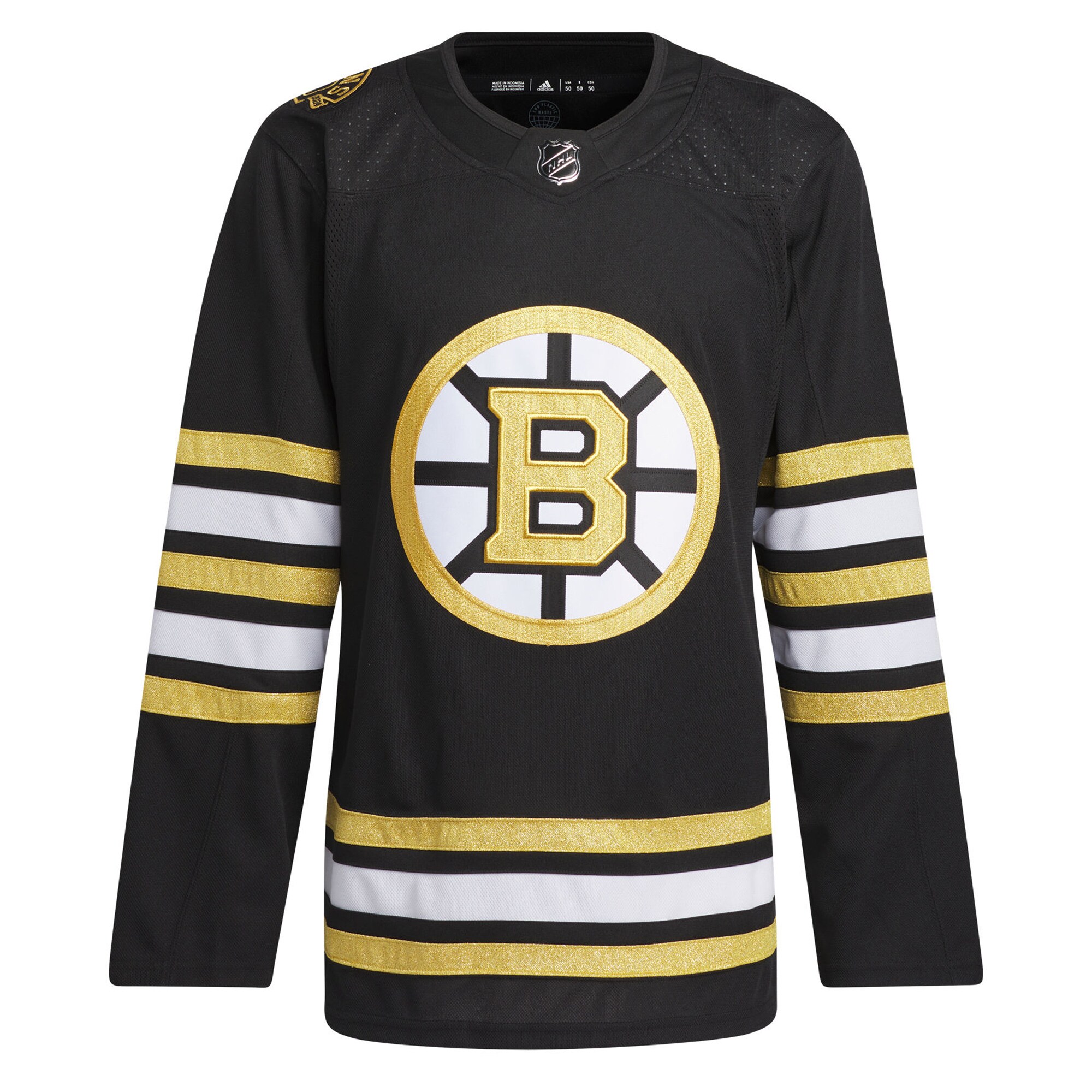 Boston Bruins  100th Anniversary Primegreen  Jersey – Black
