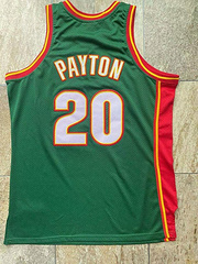 Supersonics No. 20 Gary Payton Green  MN