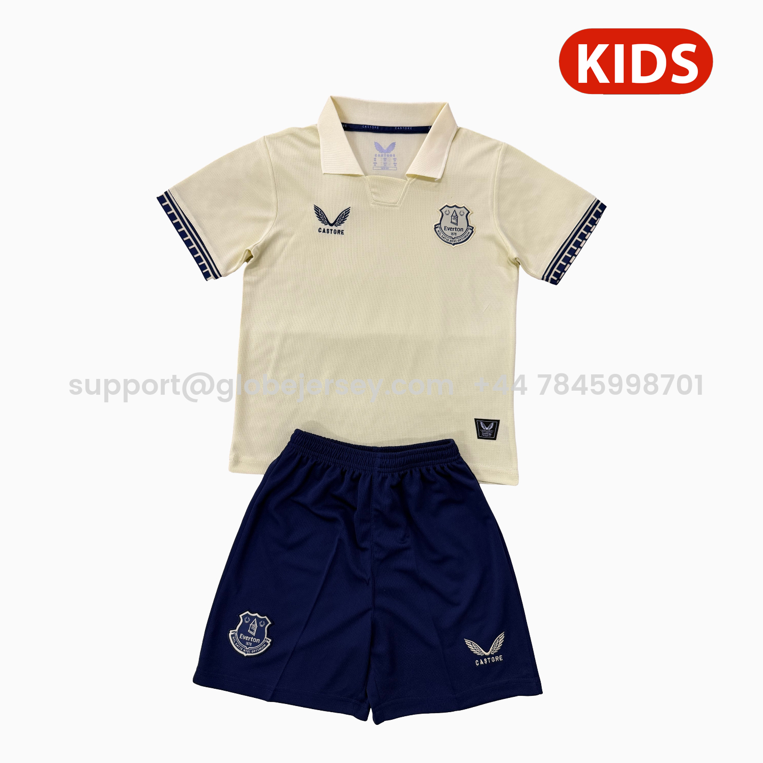 Everton 25-26 Away Kids Kit