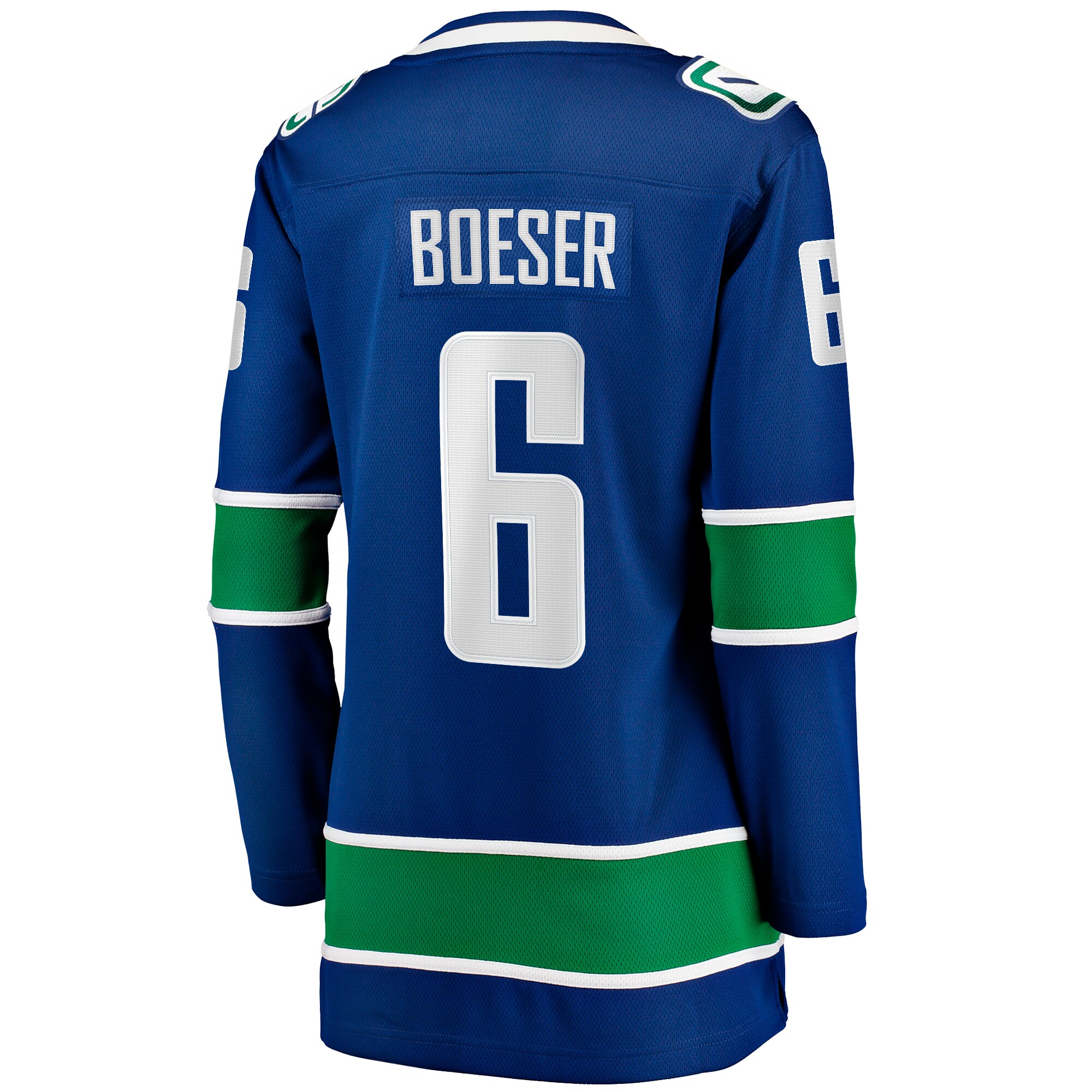 Brock Boeser Vancouver Canucks Fanatics Women’s Home Breakaway Jersey – Blue