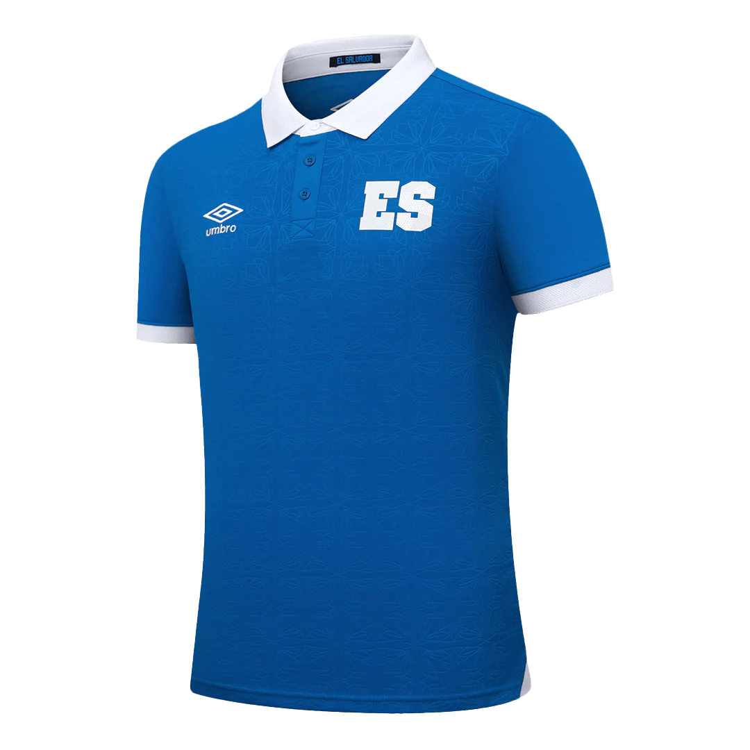 El Salvador Home Soccer Jersey 2025 Blue