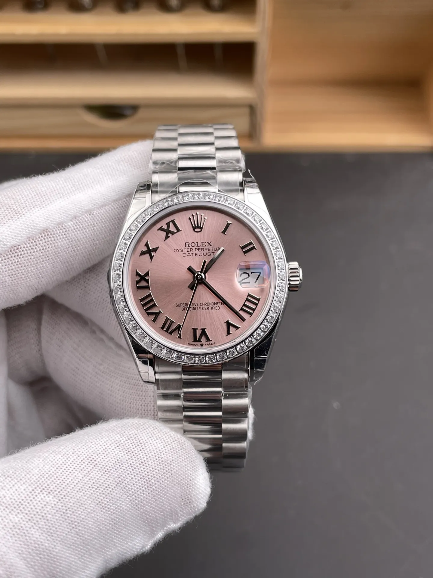 Rolex Datejust Diamond Bezel Ladies 31mm
