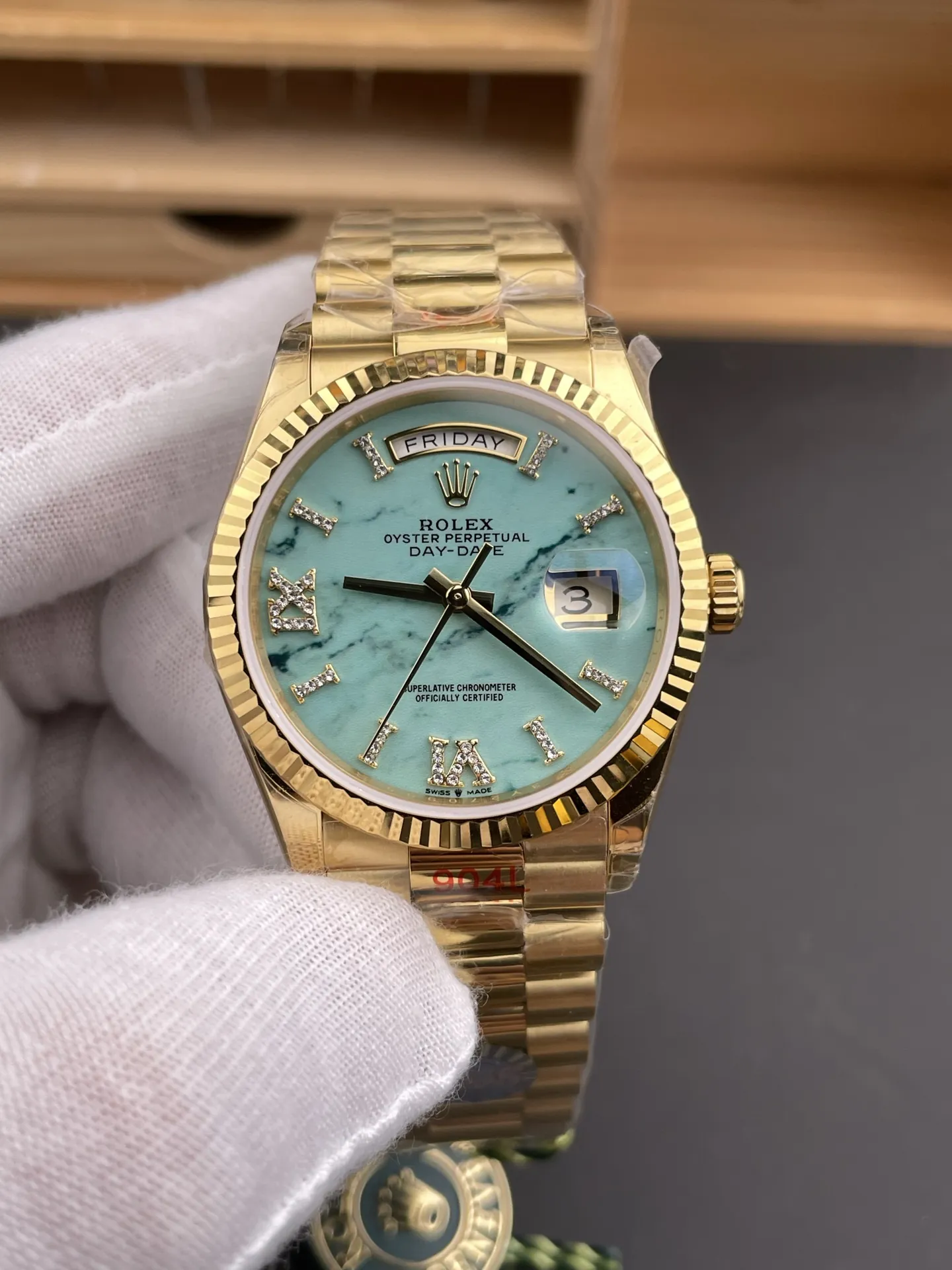 Rolex Day-Date Turquoise 36mm