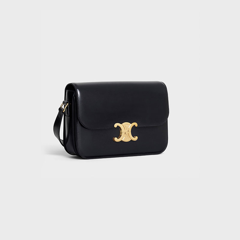 CLASSIQUE TRIOMPHE BAG IN SHINY CALFSKIN