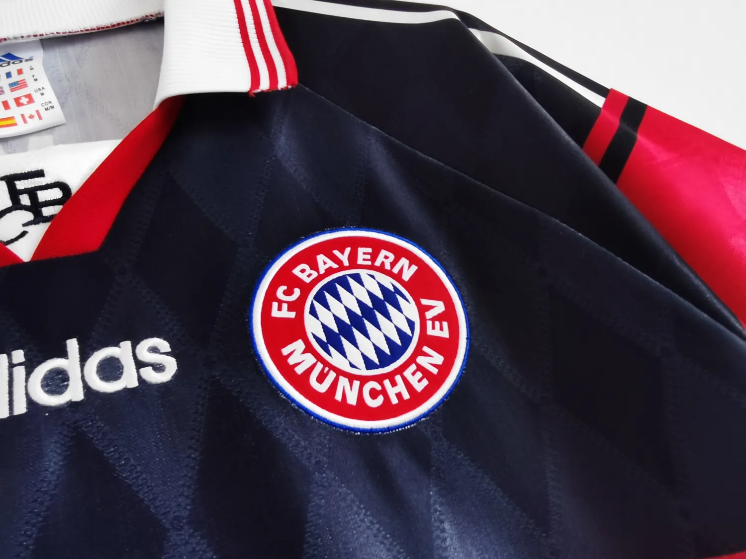 1997/99 Bayern Munich home retro jersey - Fans Edition