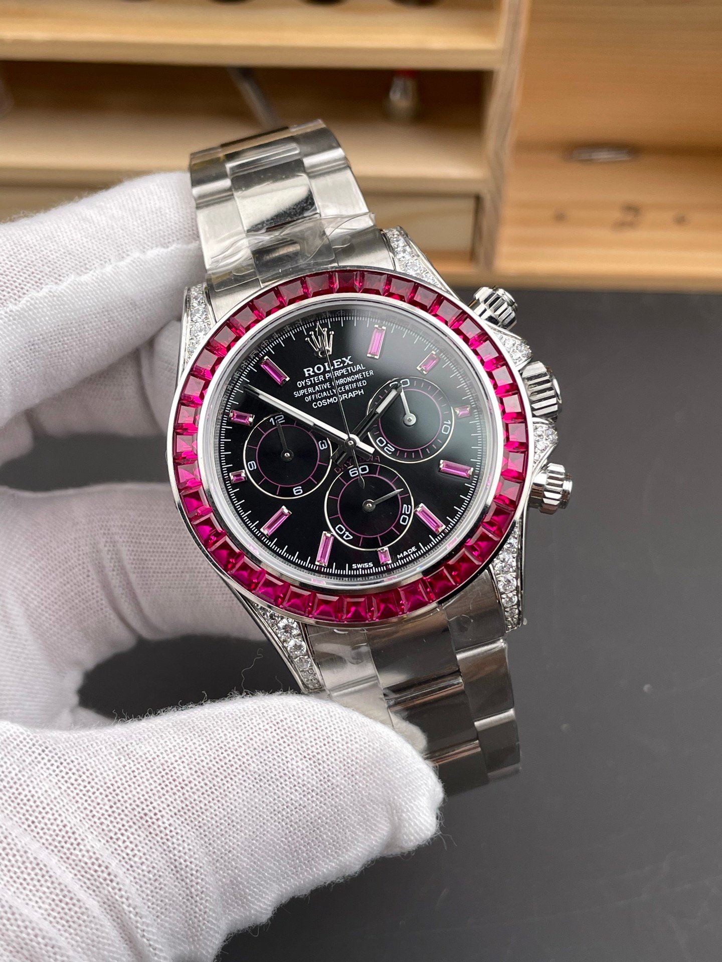 Rolex Daytona Modified CVD Diamond