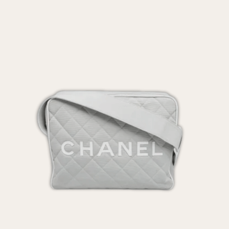 Chanel Camera Case Grey 11.8 Inches