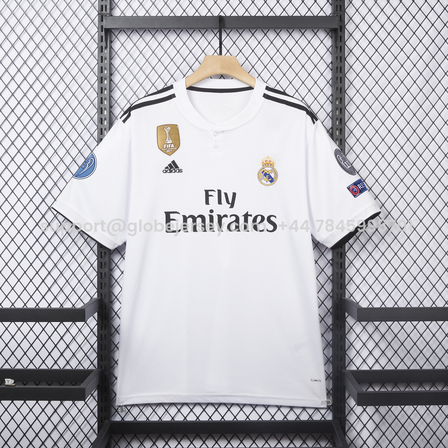 Retro Real Madrid 14-15 Home Stadium Jersey