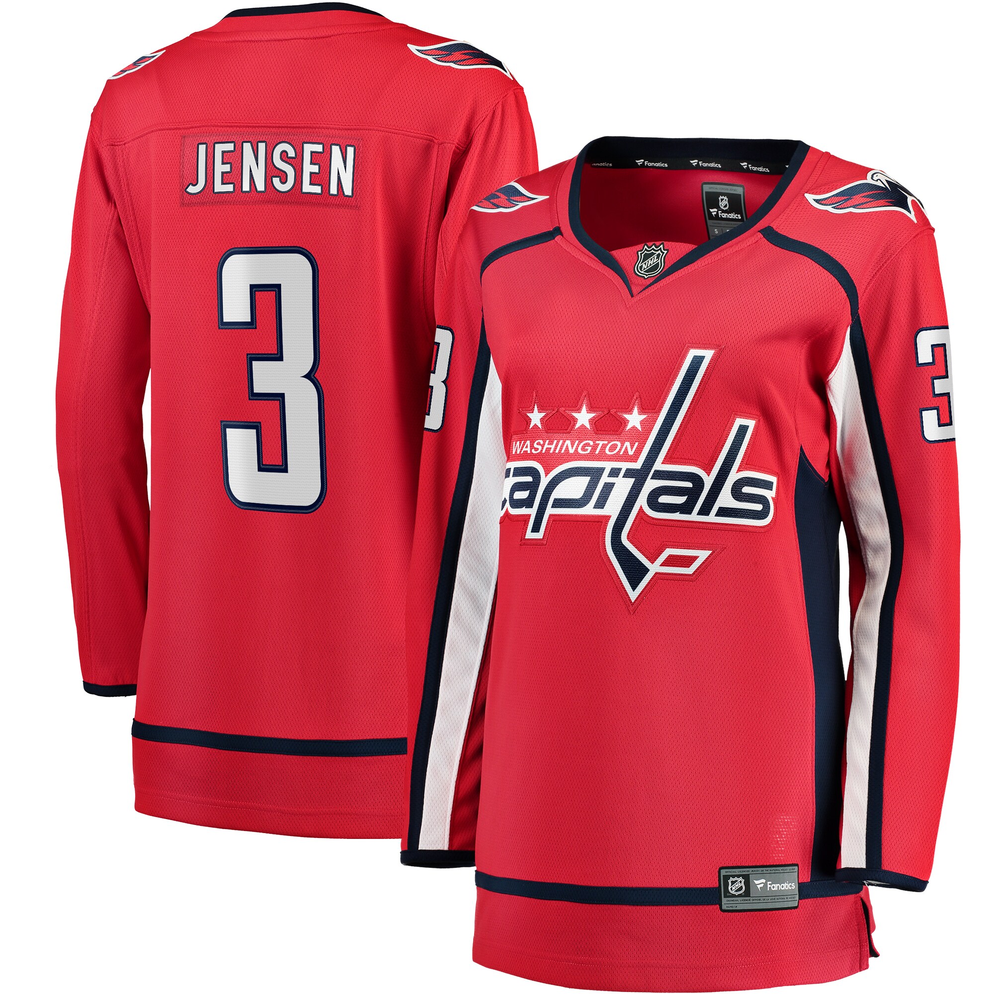 Nick Jensen Washington Capitals Fanatics Women’s Home Breakaway   Jersey – Red
