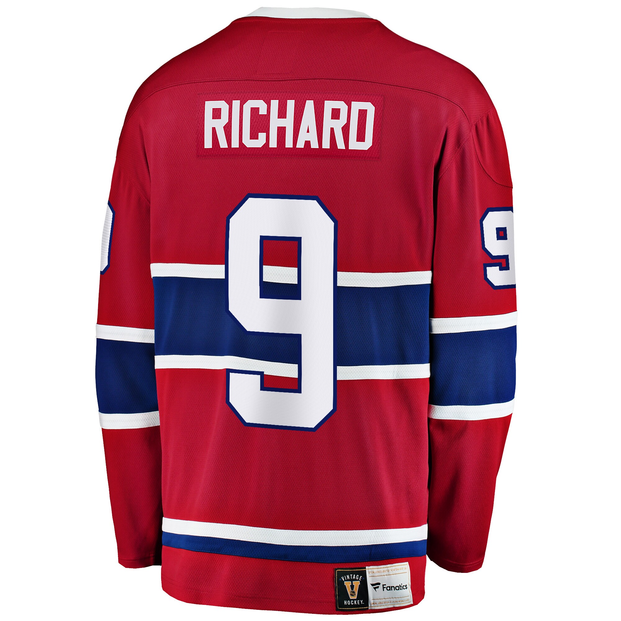 Maurice Richard Montreal Canadiens Fanatics Premier Breakaway Retired   Jersey – Red