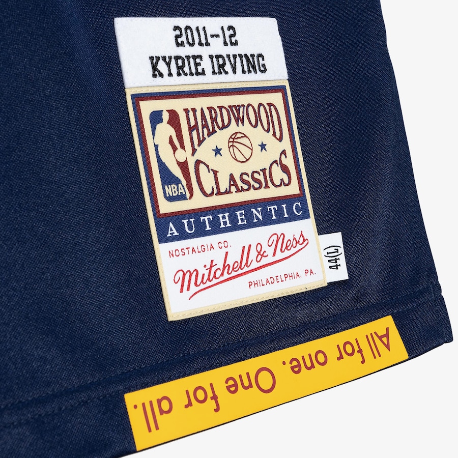 Men's Kyrie Irving Navy Cleveland Cavaliers 2011/12 Hardwood Classics Authentic Jersey